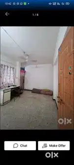 1 bhk flat on first' floor