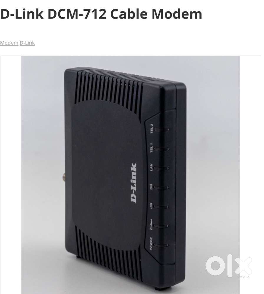 D-Link DCM-712 Cable Modem