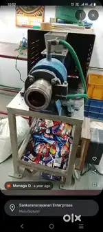 Soap making machine and grinding machine