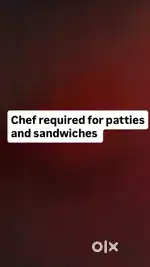 Chef ki zarurat hai for food van