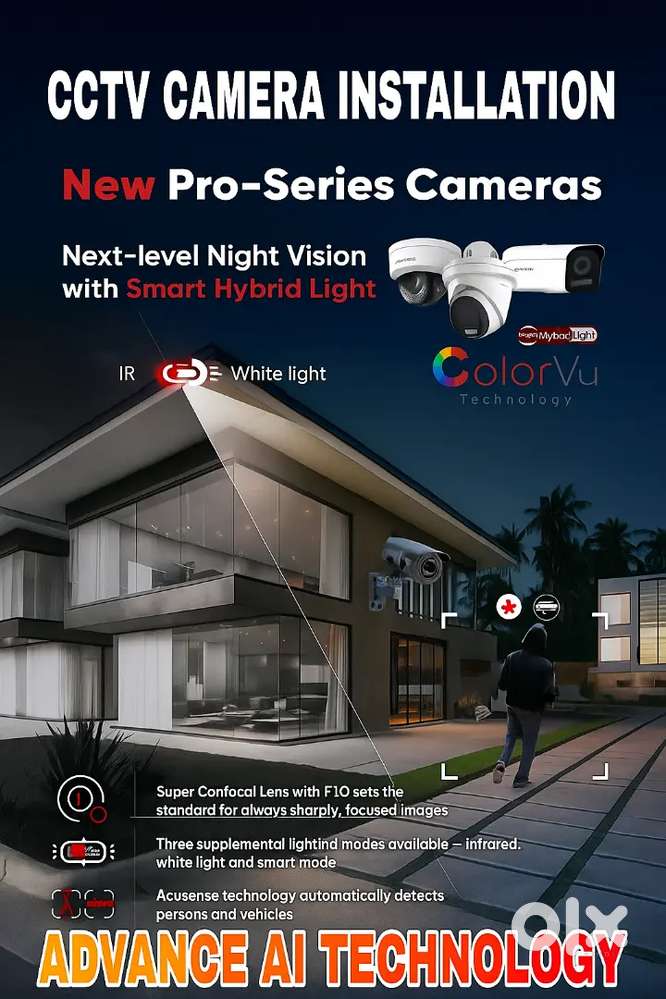 Cctv camera installation & service