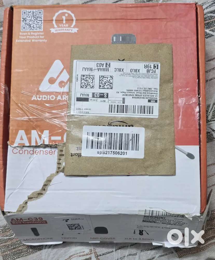 XLR to 3.5mm Condenser Microphone Kit