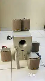 Home theater system with dvd player