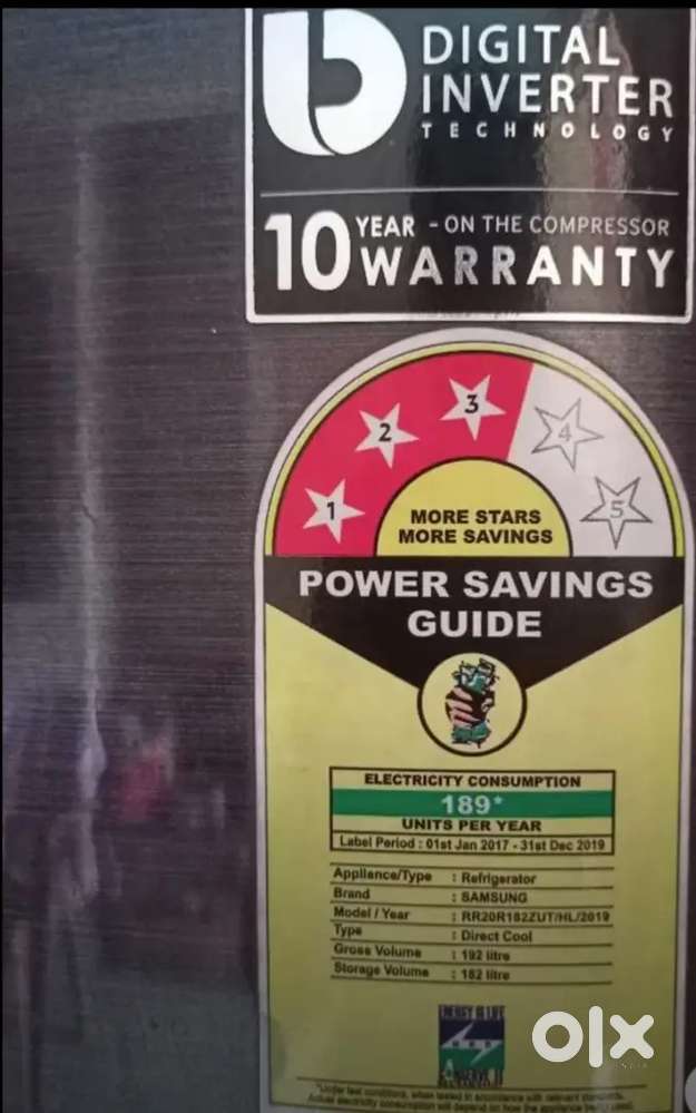 Samsung Refrigerator 189 lit home use only.
