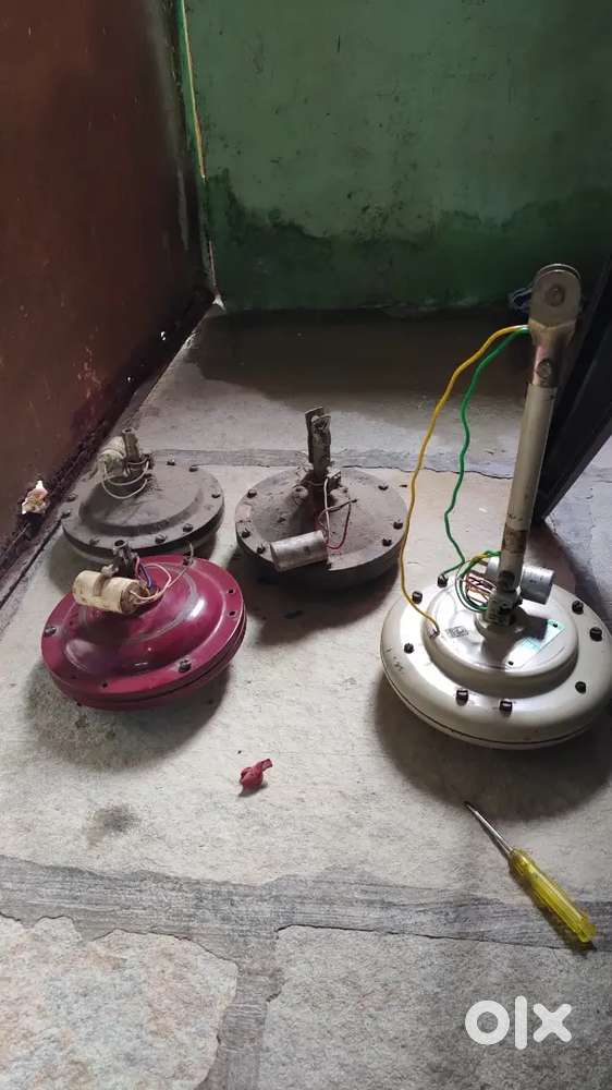 Not working fans totally 5 with 6 bleads