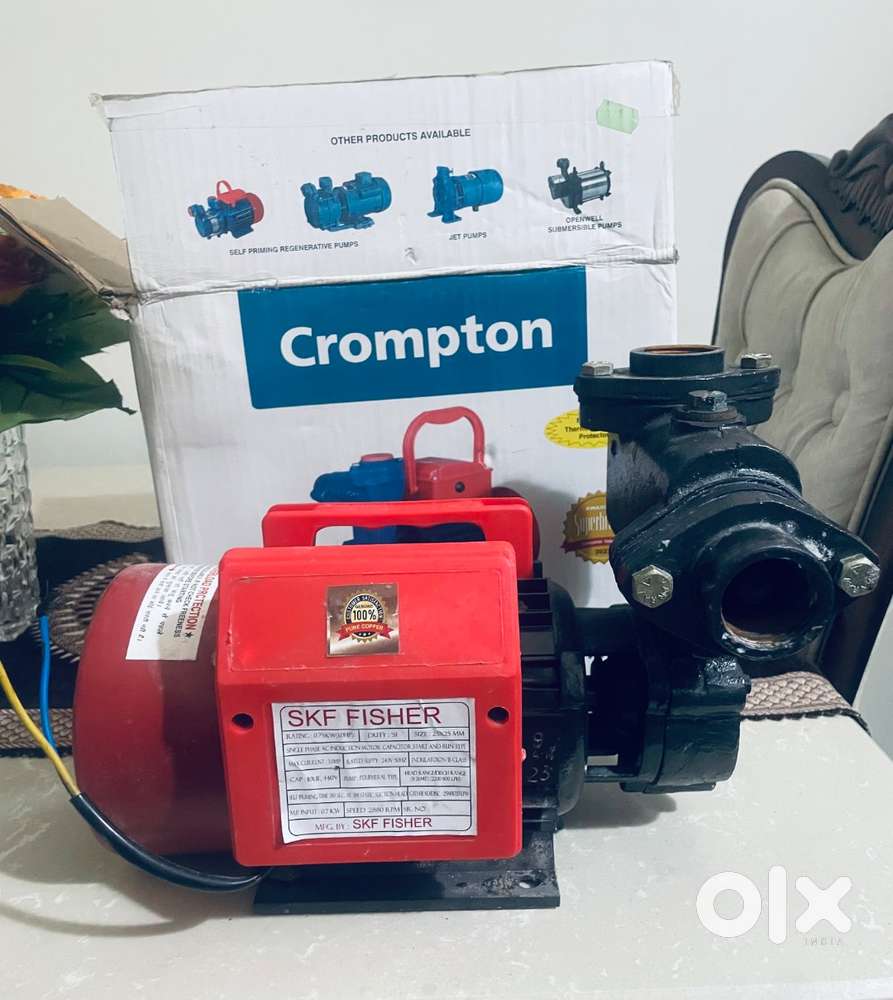 Crompton Motor Mini Chest New 0.75 HP