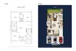 3bhk Luxurious floor in Wave estate 85