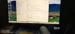 Computer setup with 27inch Full Screen Monitor Intel i3 CPU Windows11