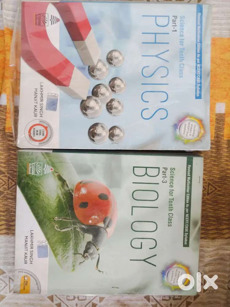 Reference for class 10 Science by Lakhmir Singh & Manjit Kaur