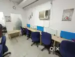 Fully Furnished Office Space For Rent In Noida. 1Cabin, 10Workstations