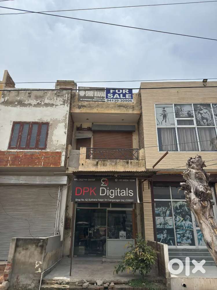 Main road shop available for sale !! Sukharia-meera marg main road !!