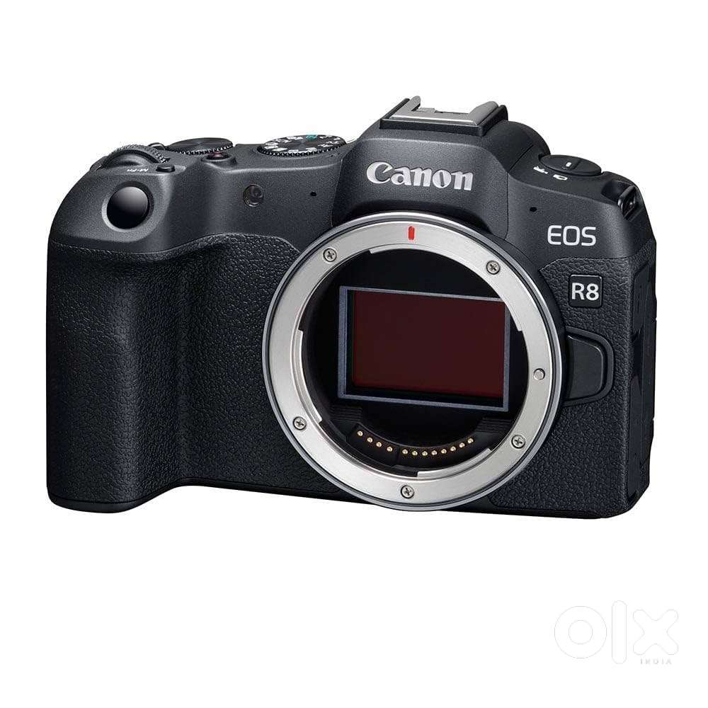 Canon R8 with 35 mm and 85 mm on Rent
