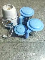 Bajaj Mixer Grinder and Glass Jar and Pressure Cooker and Kg pala