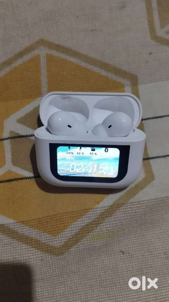 Touch Display earbuds with Fast Charging 60 hours playtime Comfortable
