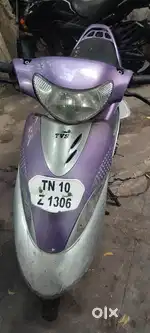TVs scooty Pep plus self working smooth engine at