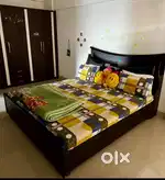 Bed with metres