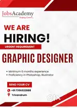 Urgent vacancy