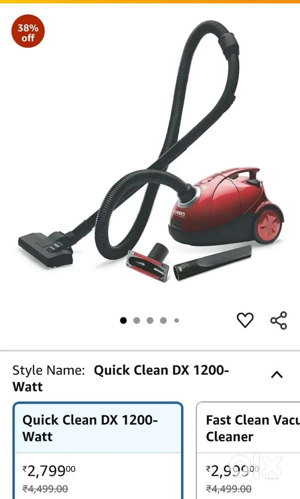 Forbes Vaccume Cleaner in mint condition