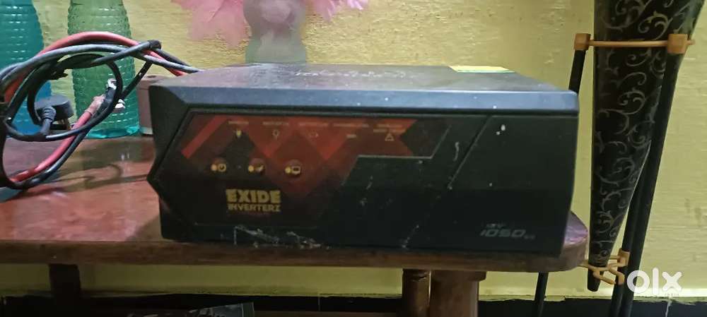 Exide Inverter with 2 Exide Batteries