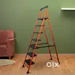 Bonkaso premium steel multipurpose foldable ladder