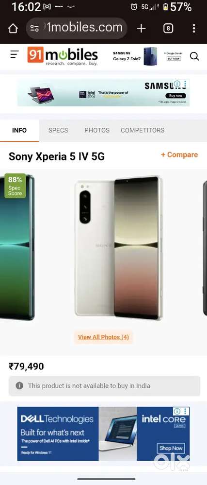 Sony xperia 5 iv