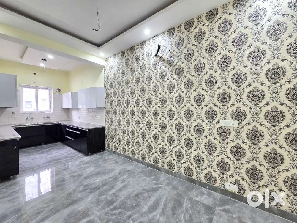 Gated Society 3 Bhk Flat Newly Built
Cover Parking 
Store
Wide Roads