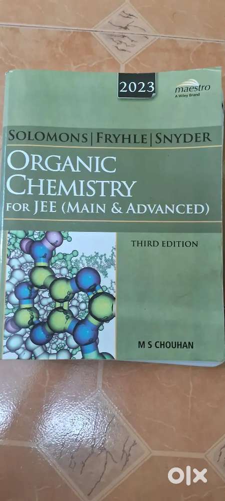 Organic chemistry for JEE mains and Advanced