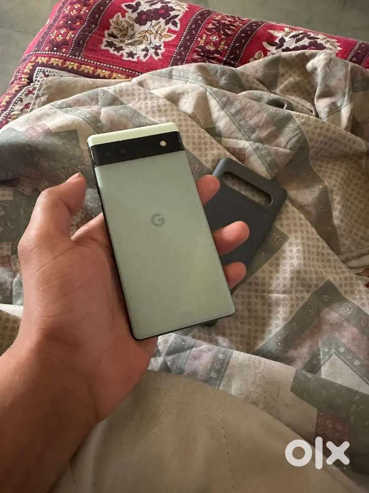 Google pixel 6a with box  fingerprint chalu copy display