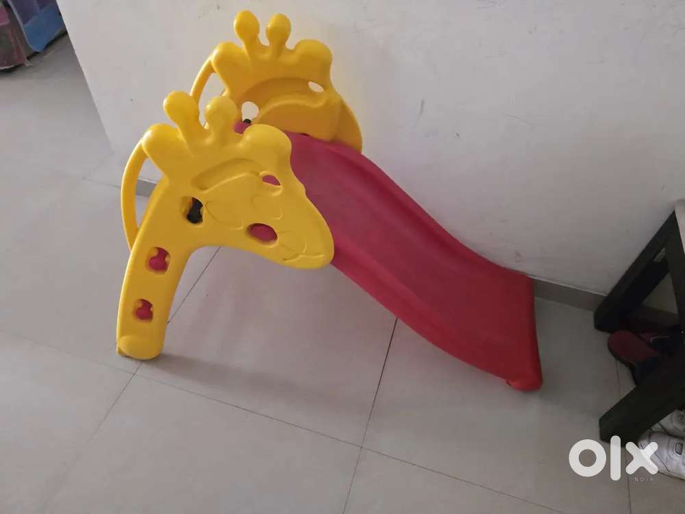 Crib , high chair, Slide, potty chair , walker  for sale.