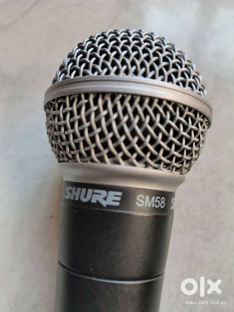 Shure SM58-LC Dynamic Cardioid Professional Vocal Microphone - Used
