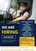 Driver needed for Distribution Firm