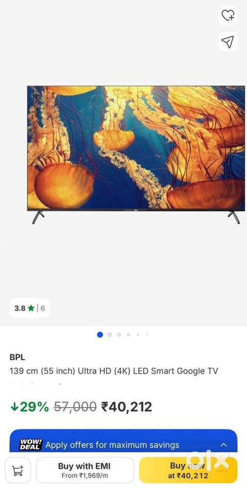 BPL 55 Inch 4K Smart TV