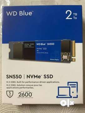 2TB WD SN 550 NVME Drive SSD