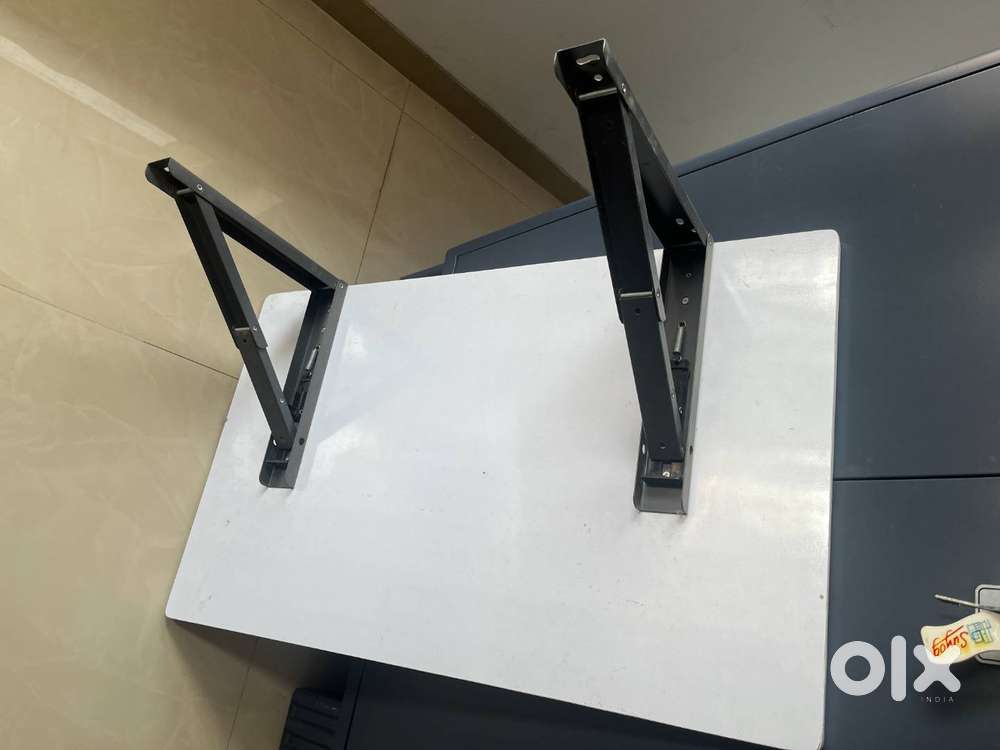 Stainless Steel Wall Mounted Foldable Computer table
