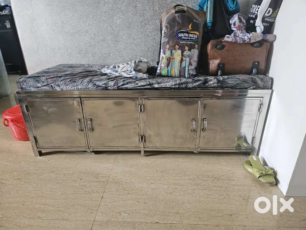 Single Bed Sofa Stainless Steel