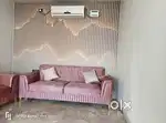 3 setter in baby pink colour available in Starf furniturem.
