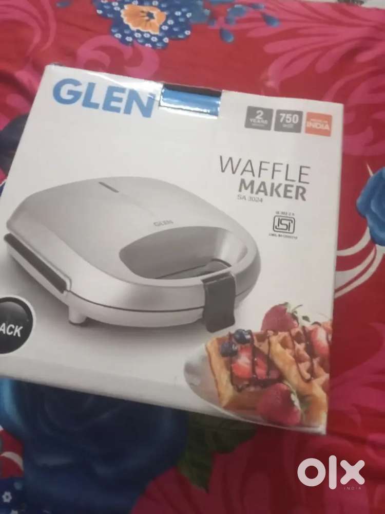 Glen waffle toaster machine