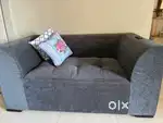 3+2 grey color sofa set