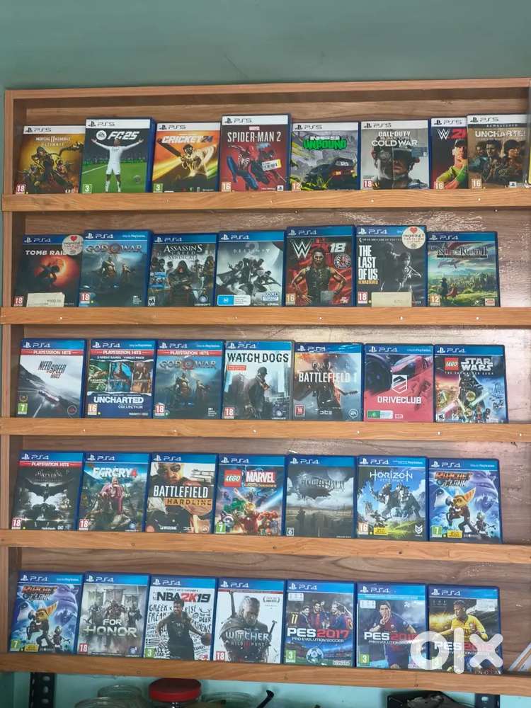 Starting price Ps4 games cd ps5