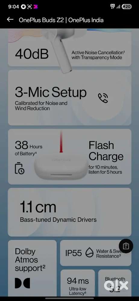 Oneplus buds Z2