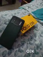 Poco c55 6/128 gb 4g charger box bhi hai sirf 2 saal purana hai
