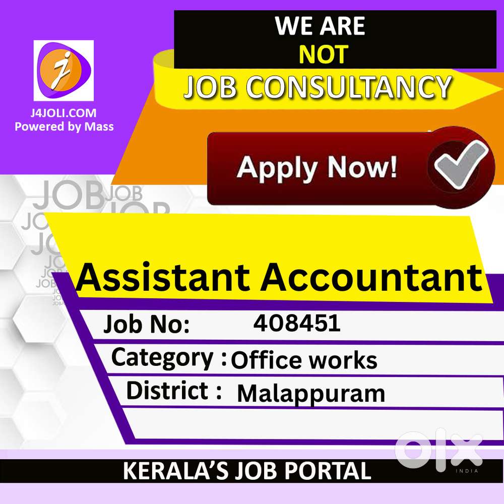 Assistant Accountant - [408451]