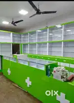 Used shop furniture counter display medical And general Store...