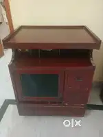 Dressing with mirror, tv trolley, computer table