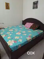 Cot with bed