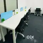10 seat 1 boss cabin fully Furnished Office