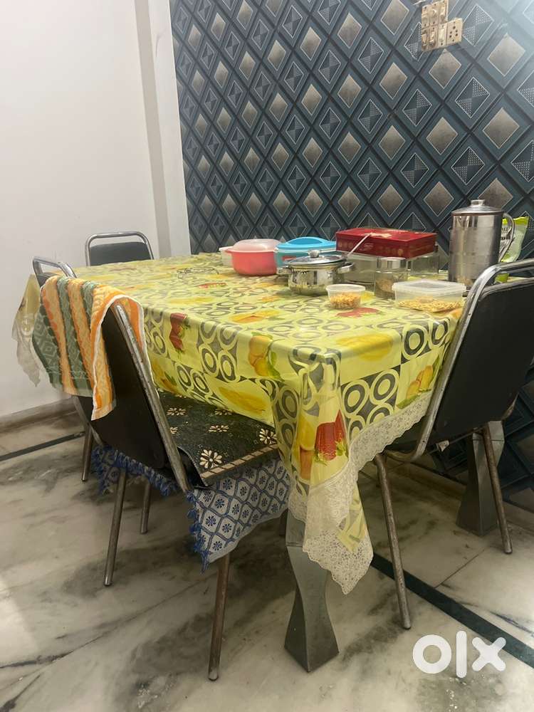 Sleek Glass Dining Table