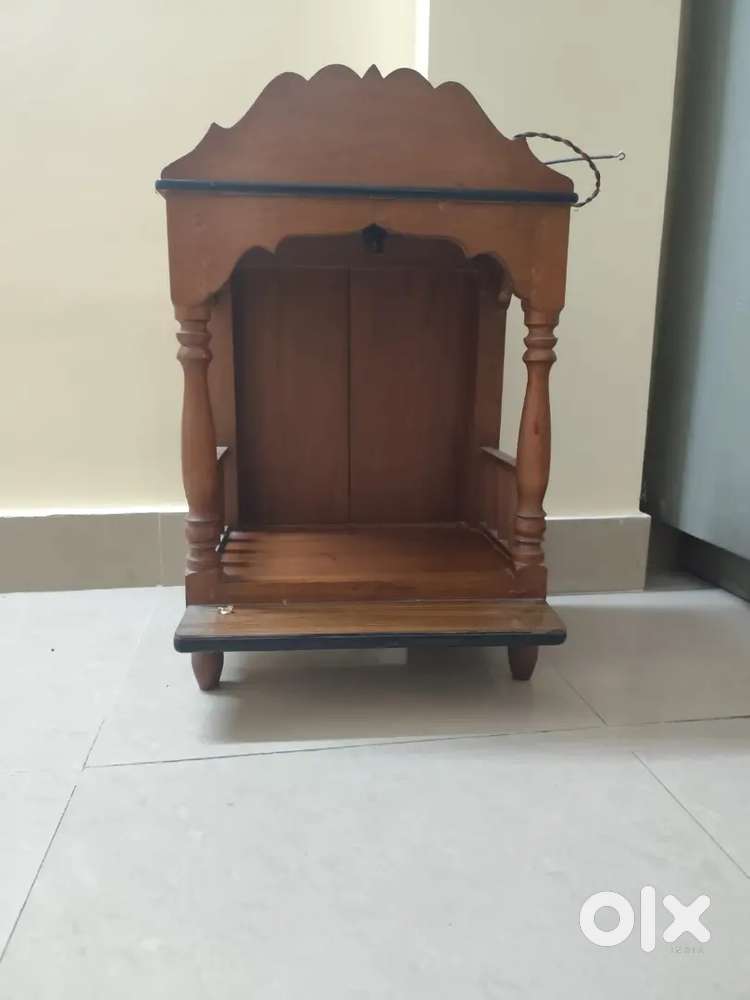 Wooden home mandir