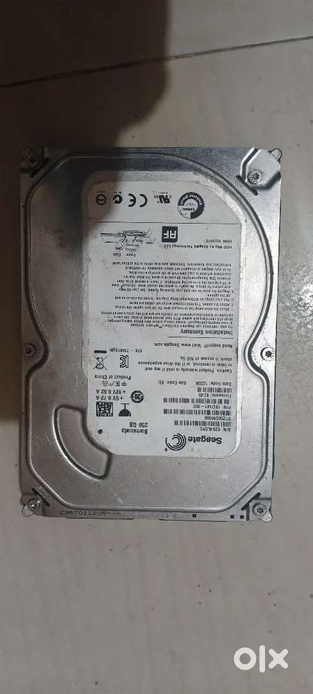 SEAGATE 250 GB  Hard disk
