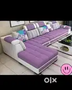 Emi on Furniture kharide new Sofa set starting 8999/L shape 15999/
